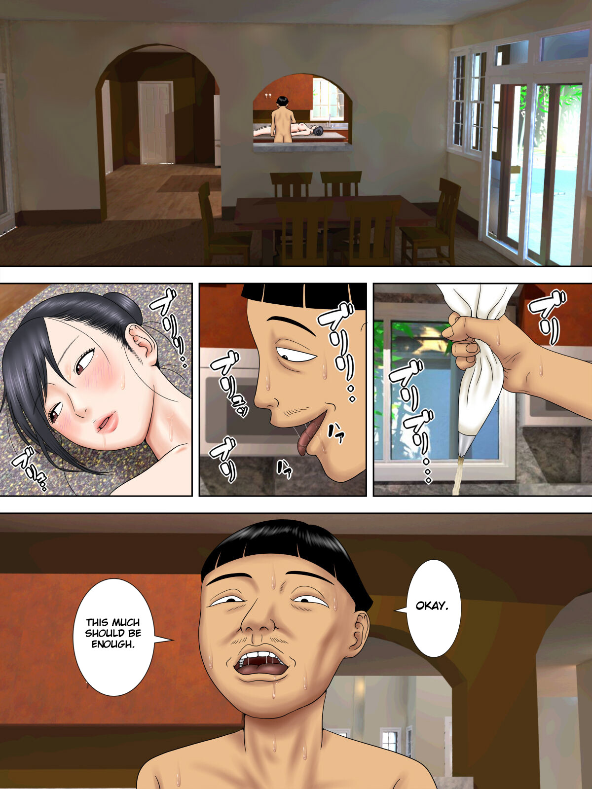 Hentai Manga Comic-Husband's in Prison, While the Wife is... 4 ~Housekeeper's Wife Cuckolded by Landlord's Son...~-Read-24